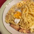 ゆみ0930's cooksnap of when they made かんたんカルボナーラ♪.