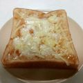 ポニーリボン's cooksnap of when they made ピーナッツ＊マーマレード＊チーズトースト.