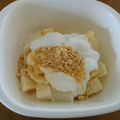 ゆかいなゆったん's cooksnap of when they made バナナヨーグルトのパン粥.