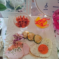 Dream♪'s cooksnap of when they made ハートの目玉焼き&たまご焼き試作品.