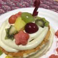 ゆかちゃん♡'s cooksnap of when they made ダブルチーズケーキ.