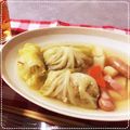 ロコ★1207's cooksnap of when they made 手軽で簡単！ロールキャベツコンソメ味.