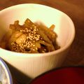 omamagoto's cooksnap of when they made ヘルシーに！れんこんとごぼうの甘辛.