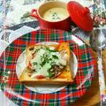 sakuraロゼット's cooksnap of when they made トースターで♬*。いつもの☆ピザトースト.