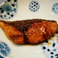 kazutopiko's cooksnap of when they made 簡単で食欲がそそる、ぶりの照り焼き♪.
