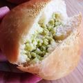 こにゃんた's cooksnap of when they made 枝豆(だだちゃ豆)のずんだあんパン.