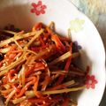 見習いひよこ's cooksnap of when they made きんぴらごぼう.