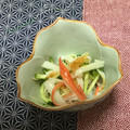 おはなすき's cooksnap of when they made きゅうりとちくわ・カニカマのナムル.