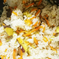 いーにゃんさん's cooksnap of when they made 秋★キノコとさつまいもの炊き込みご飯.