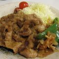りりけん's cooksnap of when they made ジューシーやわらか豚のしょうが焼き.