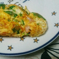 NAOばあさん's cooksnap of when they made ❁ピーマンとハムの卵焼き❁.