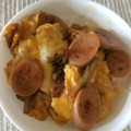 大王イカ's cooksnap of when they made 魚肉ソーセージの卵とじ丼☆.