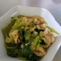 クックQFW265☆'s cooksnap of when they made チンゲン菜とうすあげのおひたし.