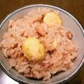 さおにゃん917's cooksnap of when they made 栗と鶏肉のおこわ♪.