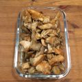 金魚のひらり's cooksnap of when they made 根菜と鶏胸肉のオイスターソース炒め.