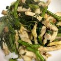 kuihua's cooksnap of when they made 牛肉と空芯菜の柚子こしょう炒め♪.