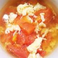 きんぴらごぼ子's cooksnap of when they made お手軽トマトと卵のコンソメスープ.