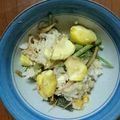クックQXAUIT☆'s cooksnap of when they made 栗入り☆山菜おこわ(栗の剥き方).
