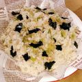 mayuyuキッチン's cooksnap of when they made 干しエビと大根の葉の餅入り炊き込みご飯.