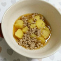こまるのこ's cooksnap of when they made ほっこり美味しいじゃがいもと挽肉の煮物.