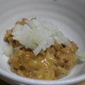 みっくママ's cooksnap of when they made 新玉ねぎのスライスと納豆.