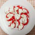 クックZBAY7G☆'s cooksnap of when they made 水切りヨーグルトのカプレーゼ.