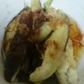 misakitcen's cooksnap of when they made レンジで簡単♬蒸しなす（焼きナス風お味）.