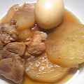 spoonmama's cooksnap of when they made おかずに！お弁当に！酒の肴に！豚と卵と大根の煮物.