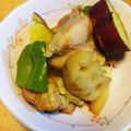 クックYIMPJ1☆'s cooksnap of when they made チキンとレンコンとサツマイモの照り焼き.