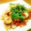 週末だけの調理人！'s cooksnap of when they made ココナッツオイルでエビのアジアン炒め.