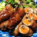 ぽむぽむまりん's cooksnap of when they made ごぼうとにんじんの豚肉巻き.