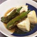 クックKI1TP0☆'s cooksnap of when they made おぼろでふんわり揚出し豆腐.