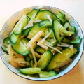 オアシス☆彡's cooksnap of when they made 新生姜ときゅうりの＊さっと甘酢和え.