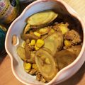 seacomet's cooksnap of when they made ごぼうのキーマーカレー風.