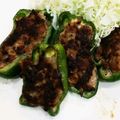 はぴこれ's cooksnap of when they made ピーマンの肉詰め.