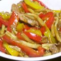 Rick_t's cooksnap of when they made 定番中華♪チンジャオロース(醤油味).