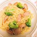 のんちごはん♡'s cooksnap of when they made ブロッコリーとソーセージのペペロンチーノ.