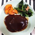 マツコ's cooksnap of when they made 美味♪基本の手ごねハンバーグ.