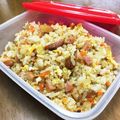 YUKIKI☆'s cooksnap of when they made 〖香ばしい♩アーモンド炒飯〗.