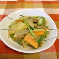 龍青空ママ's cooksnap of when they made 夏野菜のスタミナカレー炒め!!.