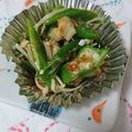 イチゴ、イチゴ。's cooksnap of when they made お弁当に！冷凍OK！おくらのおかかあえ.