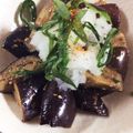 BYU's cooksnap of when they made 油で揚げないナスの揚げびたし.