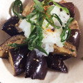 BYU's cooksnap of when they made 油で揚げないナスの揚げびたし.