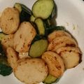 まりおねっとまりこ's cooksnap of when they made 簡単♪きゅうりと長芋の山葵マヨポン炒め.