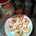 inLondon's cooksnap of when they made お洒落〜！りんごとブルーチーズのカナッペ.