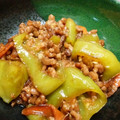 ёdey2upё's cooksnap of when they made 超簡単!万願寺唐辛子と挽き肉の炒め物.