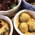 tomomixの嫁's cooksnap of when they made 豆腐で作るヨモギ団子♪.