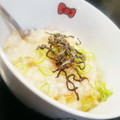 クックFF8IUG☆'s cooksnap of when they made 梅としらすのおかゆ.
