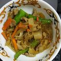 おしひと's cooksnap of when they made 豚肉ピーマンと春雨の甘辛炒め.