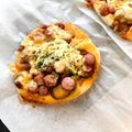 mam＊'s cooksnap of when they made 簡単おやつ♪発酵なしふかふかミニパンピザ.